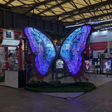 Butterfly luminous sculpture