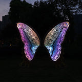 Butterfly luminous sculpture